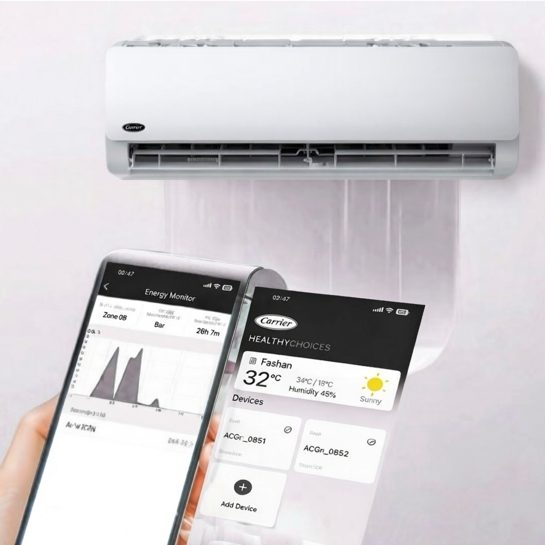 Carrier AMBI 2.25kw Heat/2.15kw Cool Heat Pump